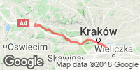 Track GPS Rajd Rowerowy Kraków - Trzebinia 2018